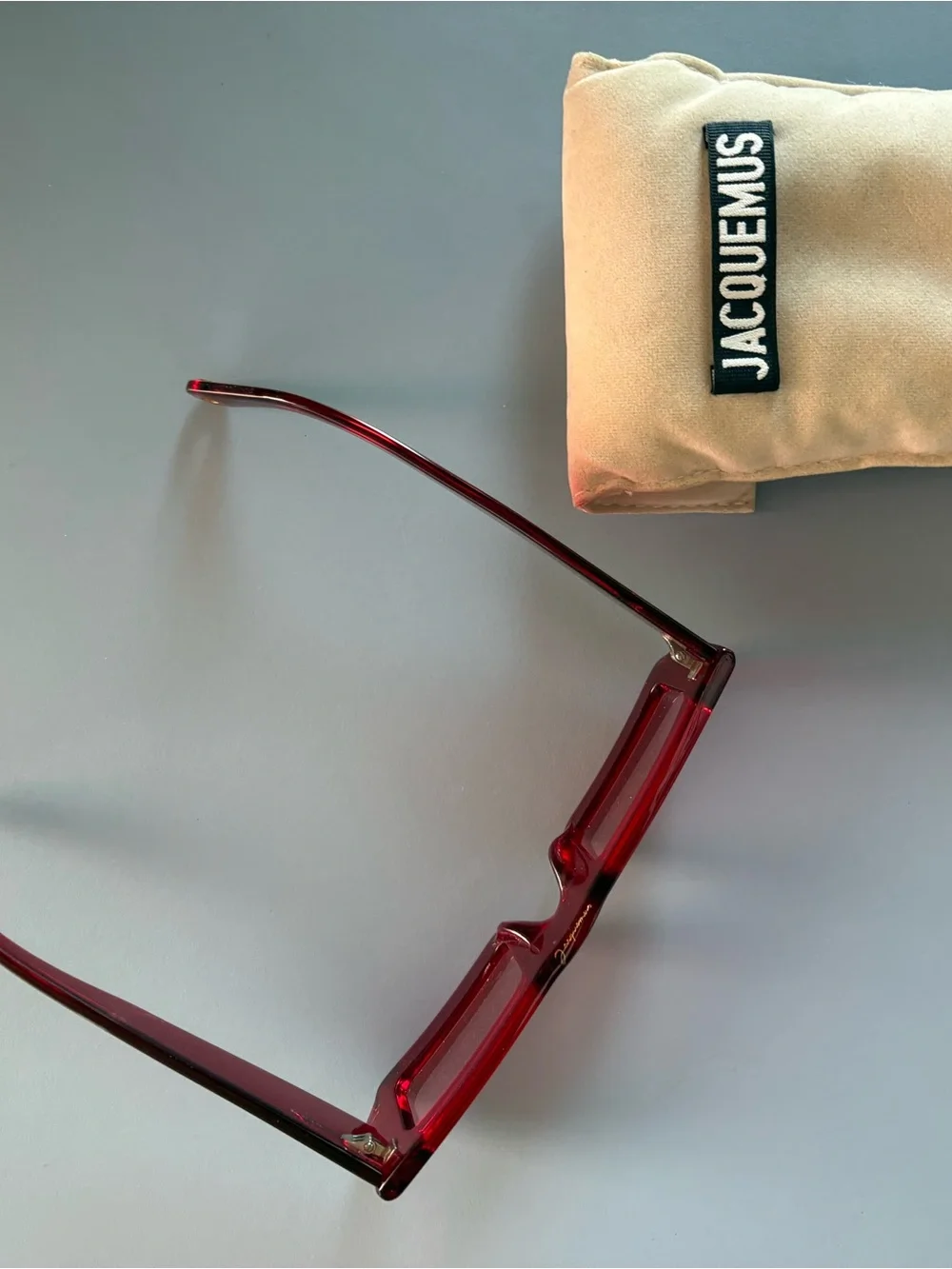 Jacquemus | Red Sunglasses
